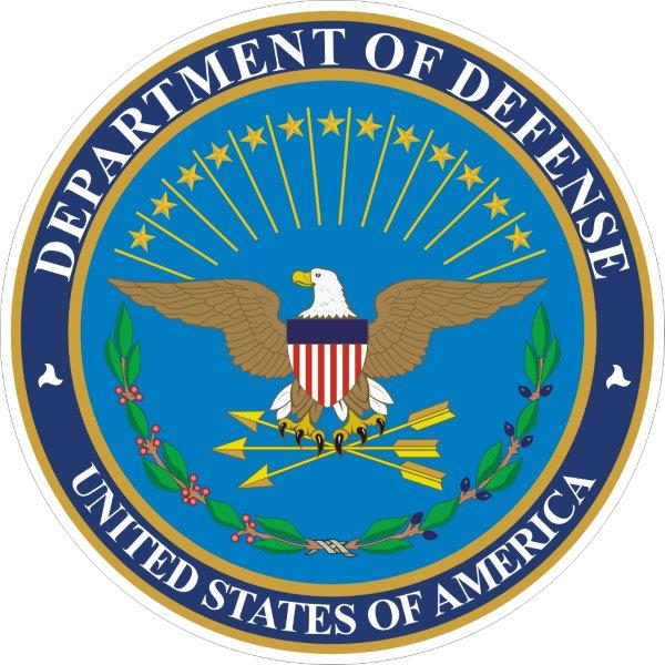 Defense Deparment Seal Decal